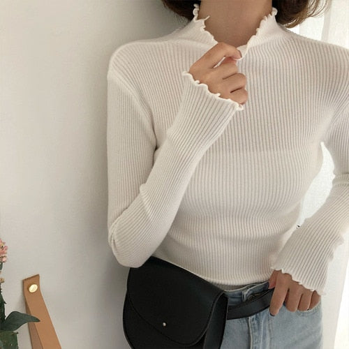 Too Slick Turtleneck Sweater