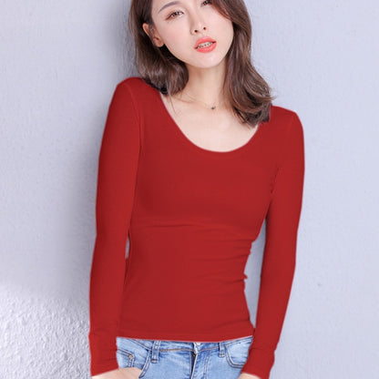 Long Sleeved Cotton T-shirt